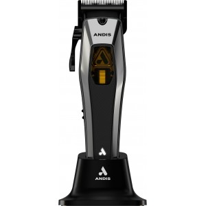 Машинка за подстригване Andis Recon Clipper, черна, хромирана
