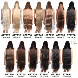 Перука Top Model изкуствена коса 1,30м.